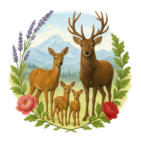 Deer Families